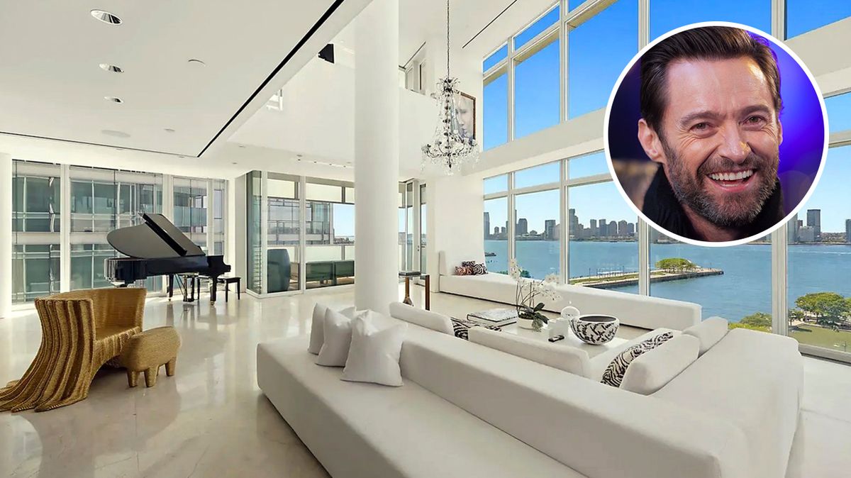 Hugh Jackman prodává trojpodlažní byt na Manhattanu za 911 milionů